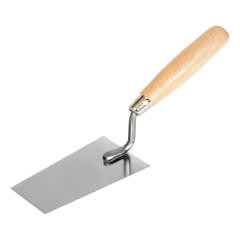 Ly�ica mur�rska nerezov� 140 mm s drevenou rukov�ou (0201)