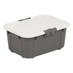 Box s vekom tmavo �ed� 3,6 l VELUR