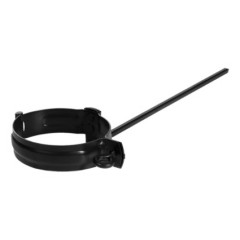 Obj�mka zvodu s t��om 100 / 200 �IERNA (RAL 9005)