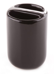 Dr�iak na zubn� kefky 7x10 cm keramick� �IERNA (ZE-6ASB369NR)