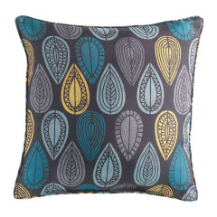 Vank�� dekora�n� s lemovan�m "Palpito" 40x40 cm ANTRACIT (ZE-1606332)