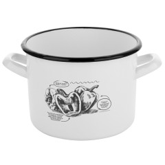 Hrniec smaltovan� BELL 16 cm 2,5 l