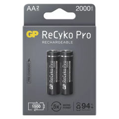Bat�rie GP ReCyko Pro Professional AA / 2 ks (B2220)
