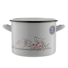 Hrniec smaltovan� na indukciu a plyn BERGAMO 20 cm 4,7 l