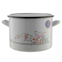 Hrniec smaltovan� na indukciu a plyn BERGAMO 22 cm 6,25 l