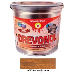 Drevonol tenkovrstv� laz�ra na drevo �ERVEN� SMREK 0,9 l