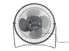 Ventil�tor stoln� mini na USB 15 cm siv�