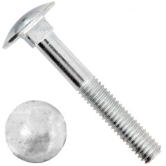 Skrutka vratov� metrick� DIN 603 M8x80 Zn