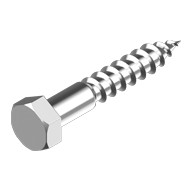 Skrutka podstavcov� DIN 571 5X70 nerez A2