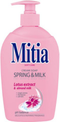 Mydlo tekut� MITIA Spring&Milk s d�vkova�om 500 ml