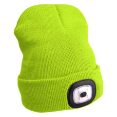 �iapka s �elovkou 4 LED fluorescen�n� �lt� (43194)