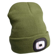 �iapka s �elovkou 4 LED zelen� (43192)