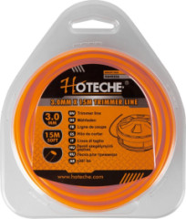 Sil�n do krovinorezu gu�at� 3 mm x 15 m HOTECHE HTG840256