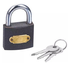 Z�mok visiaci 25 mm �elezn� +3 ks k��� HOTECHE HT180302