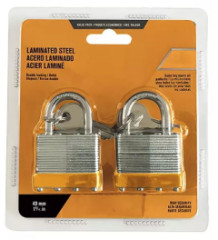 Sada visiacich z�mkov 2x 40 mm + 4 ks univerz�lny k��� HOTECHE HT181501