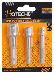 Sada adapt�rov do v�ta�ky 3-dielna (1/4�;3/8�;1/2� HOTECHE HT200636