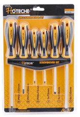 Sada skrutkova�ov (PL;PH v plastovom dr�iaku 6 ks + magnetick� hroty HOTECHE HT241106