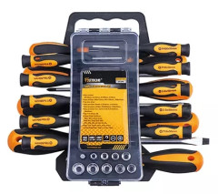 Sada skrutkova�ov magnetick�ch 44 ks (PH, PL, TX, BITY, ADAPT�R  Cr-V HOTECHE HT241344