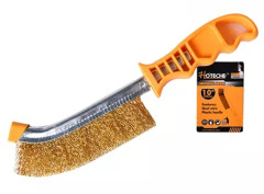 Kart�� ru�n� pomosadzen� zahnut� 10�/250 mm HOTECHE HT410101