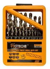 Sada vrt�kov do kovu HSS 19-dielna (1,0-10 mm HOTECHE HT501002
