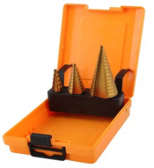 Vrt�ky stup�ovit� 3-dielna sada (4-12 mm, 4-20 mm, 4-32 mm HOTECHE HT501044