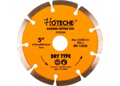 Kot�� diamantov� segmentov� 125x22.23x7 mm HOTECHE HT570204