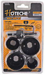 Sada vykru�ovac�ch p�l 6-dielna HOTECHE HT601012
