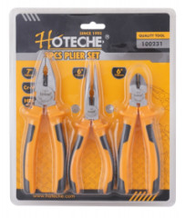 Sada klie�t� 3-dielna (kombinovan�, pred�en�, �tikacie HOTECHE HT100231