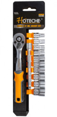 Sada n�str�n�ch k���ov s ra��ou 1/4" 12-dielna HOTECHE HT201701