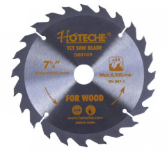 Kot�� p�lov� na drevo 185 mm x 25.4 mm x 24T HOTECHE HT580109