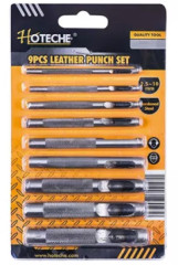 Dierova�e do ko�e 2,5-10 mm 9-dielna sada HOTECHE HT391109
