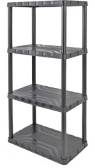 Reg�l 4-policov� plastov� 559x356x1262 mm / nosnos� 120 kg TACTIX (320400)