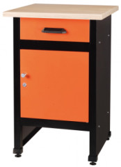 St�l pracovn� s uzamykate�nou skrinkou 570x600x870 mm TACTIX (326120)