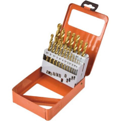 Sada vrt�kov do kovu HSS-TiN (1-10 mm) 19-dielna TACTIX (410485)