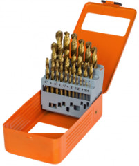 Sada vrt�kov do kovu HSS-TiN (1-13 mm) 25-dielna TACTIX (410487)