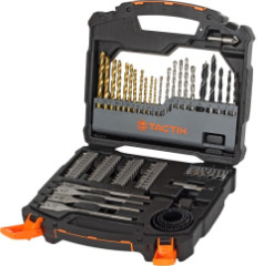 Sada bitov a vrt�kov do kovu, dreva a bet�nu 78-dielna TACTIX (418737)