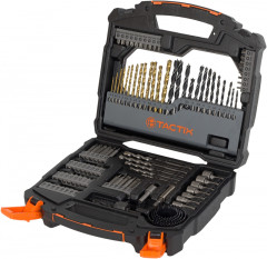 Sada bitov a vrt�kov do kovu, dreva a bet�nu 99 ks TACTIX (418740)