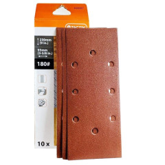 Papier br�sny pre vibra�n� br�sku s otvormi 230x93 mm / P240 10 ks TACTIX (446009)