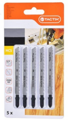 Pl�tky do priamo�iarej p�ly na drevo 100 mm/ 10 TPI 5 ks TACTIX (436001)