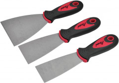 �pachtle nerezov� (38-50-75 mm) pogumovan� rukov� 3-dielna sada TACTIX (721343)