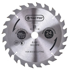 Kot�� p�lov� na drevo 400 mm x 30 mm x 60T TACTIX (435260)