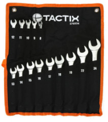 Sada k���ov o�ko-vidlica Cr-V (8-24 mm) 14 ks TACTIX (370534)