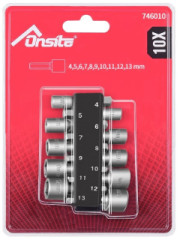 Sada hlav�c n�str�n�ch pred�en�ch IMBUS (4-13 mm) 10-dielna TACTIX (746010)