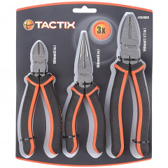Sada klie�t� 3-dielna (kombinovan�, pred�en�, �tikacie) TACTIX (204005)