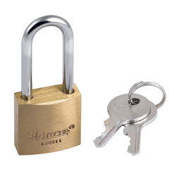 Z�mok visiaci pred�en� 30 mm mosadzn� +2 ks k��� HOTECHE HT180212