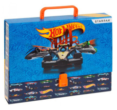 Kufr�k detsk� A4 Hot Wheels Starpak 31x25x5,5 cm (ZE-337293)