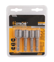 Sada magnetick�ch nadstavcov 4-dielna 1/4" 48 mm HOTECHE HT251028