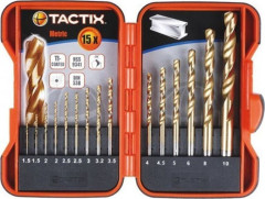 Sada vrt�kov do kovu 15 ks TACTIX (418011)