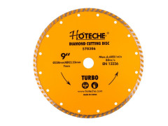 Kot�� rezn� diamantov� TURBO 230x22,23x7 mm HOTECHE HT570306