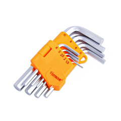 Sada kr�tkych imbusov�ch k���ov 1,5-10 mm HOTECHE HT260109